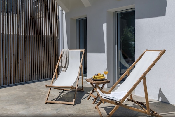 Studio, Garden View (1A) | Terrace/patio