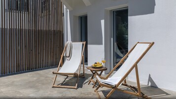 Estúdio, vista para o jardim (1A) | Terraço/pátio