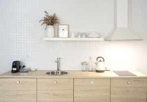 城市公寓 | 私人简易厨房 | 冰箱、微波炉、炉灶、洗碗机