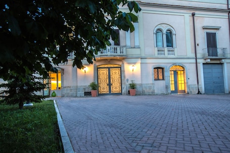 Front of property - evening/night