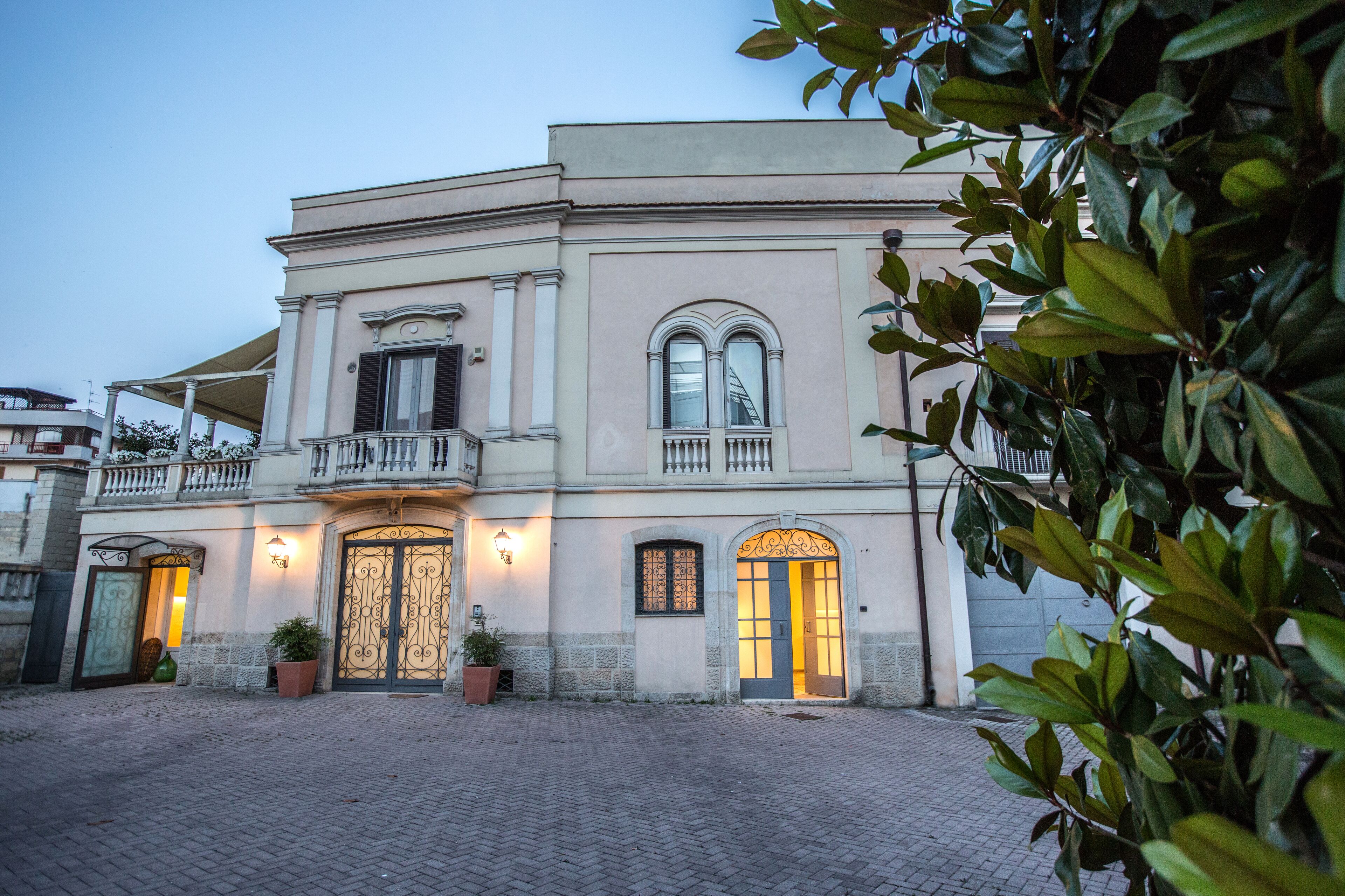 Fachada da propriedade