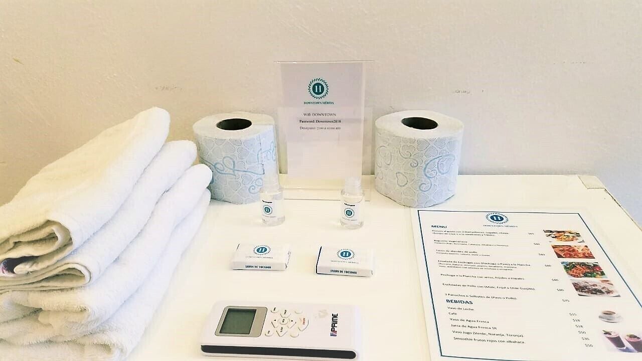 shower, towels, soap, shampoo