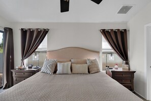 2 bedrooms, desk, free WiFi, bed sheets
