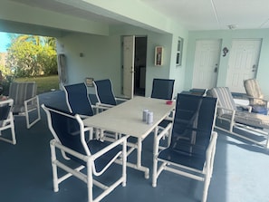 Outdoor dining