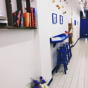 Interior entrance