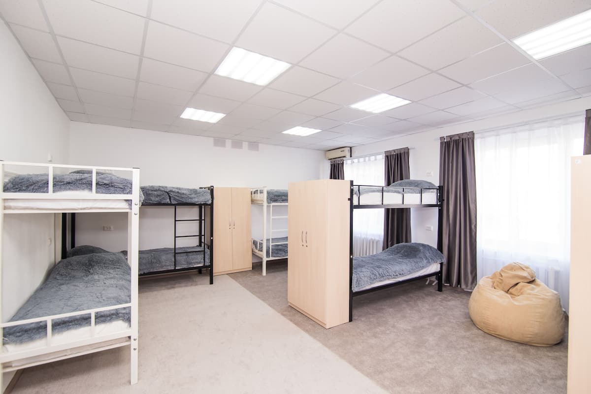 Desk, blackout curtains, iron/ironing board, free WiFi