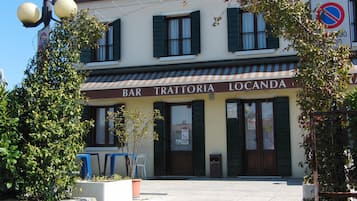 Façade de l’hébergement