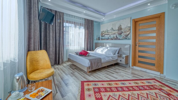 Minibar, blackout curtains, soundproofing - Garth of Balat Hotel (Istanbul)