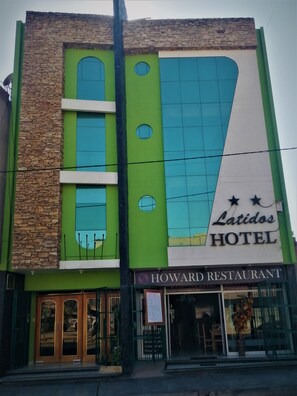 Voorkant van accommodatie