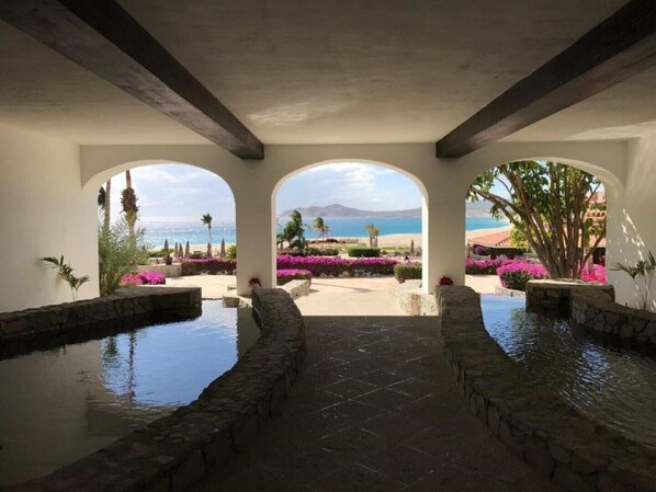 Alberca al aire libre 