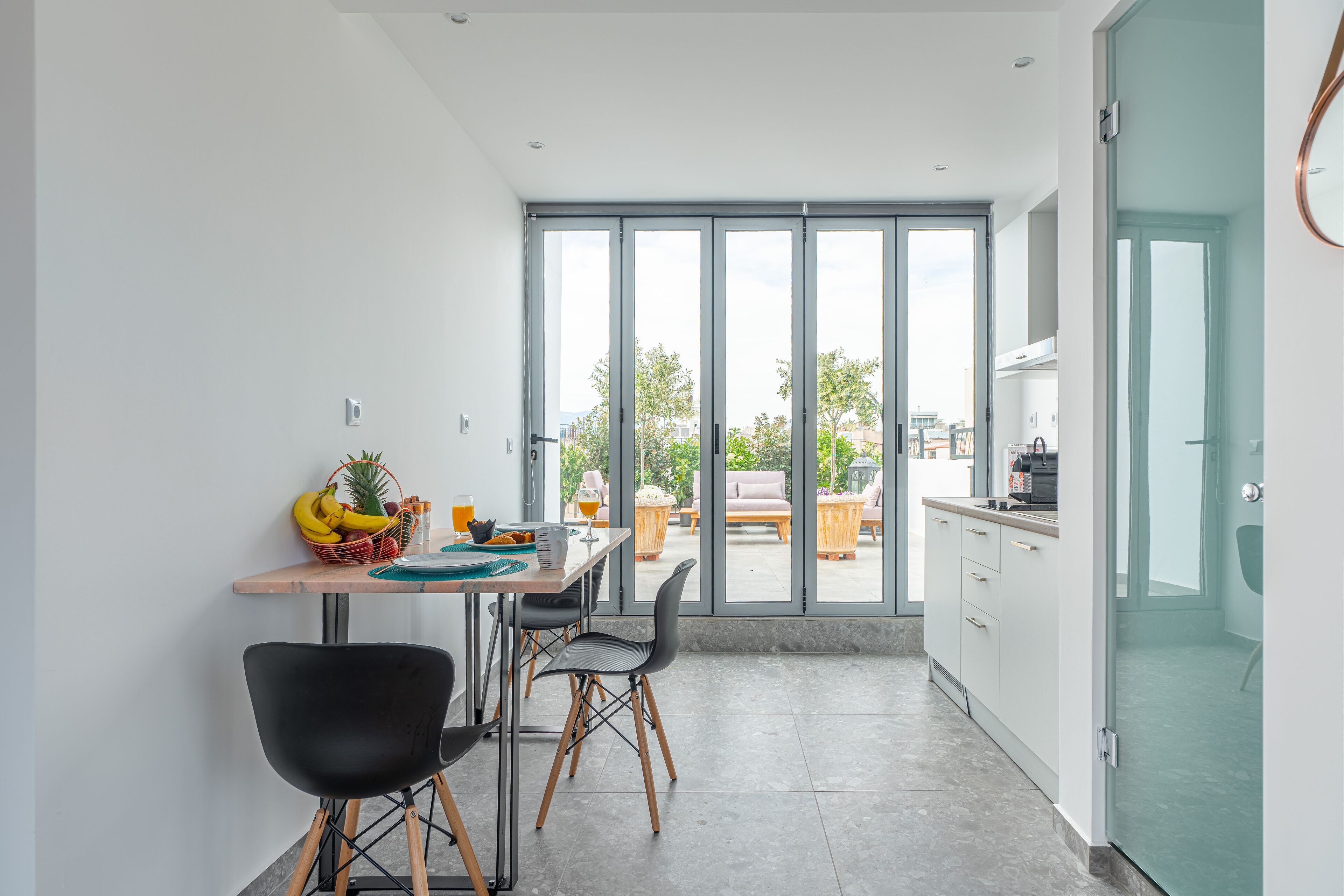 Loftsleilighet, 1 soverom (Aphrodite - Acropolis View) | Spiseområde på rommet