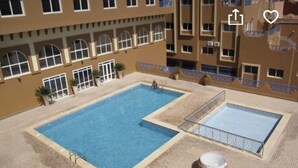 Outdoor pool - Tamraght apartment pool&wifi (Aourir)