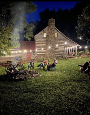 Property grounds - Rustic Cabin in the valley near the Smith River.  Pets Welcome! (Woolwine)