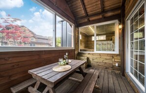 Villa (Mars) | Terrace/patio - Myeongji Valley Pension (Pyeongchang)
