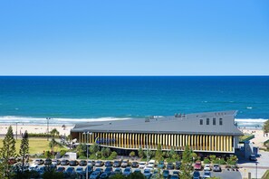 Appartement, 2 chambres | Vue sur la plage ou l’océan