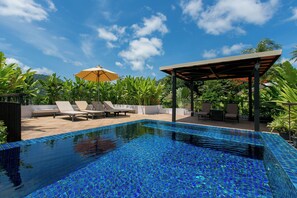 Outdoor pool - Kata Gardens Penthouse sea view 4C near Kata Noi Beach (Karon)