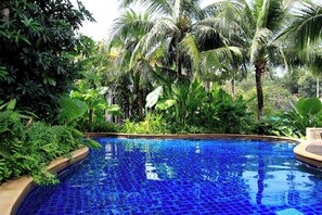 Indoor pool - Ocean views Kata gardens penthouse 6C near Kata Noi Beach (Karon)