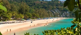 Ocean views Kata gardens penthouse 6C near Kata Noi Beach