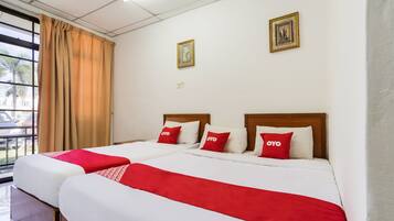 Free WiFi, bed sheets