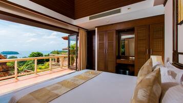 Deluxe-Villa, 3Â Schlafzimmer, eigener Pool | 3 Schlafzimmer, Zimmersafe, Reisekinderbett, kostenloses WLAN