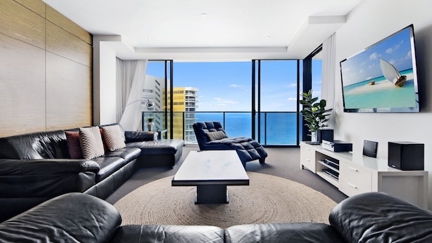 Apartment, 3 Bedrooms | Living area - Oracle Resort Private 3 Bed SubPenthouse (Broadbeach)