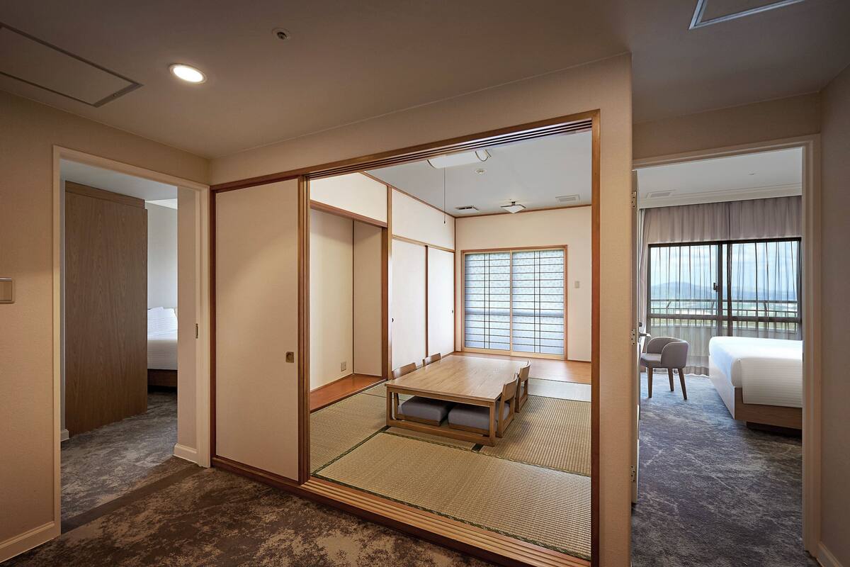 suite, multiple beds (tatami garden view) | 1 bedroom, in-room safe, desk, blackout curtains