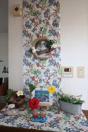 Interior entrance