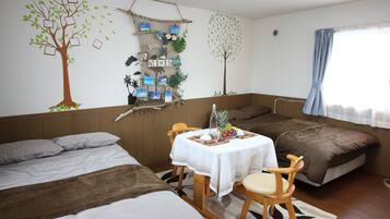 スタンダード アパートメント 2 ベッドルーム | 2 室のベッドルーム、アイロン / アイロン台、WiFi (無料)、ベッドシーツ