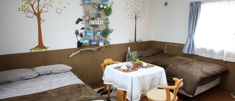 スタンダード アパートメント 2 ベッドルーム | 2 室のベッドルーム、アイロン / アイロン台、WiFi (無料)、ベッドシーツ