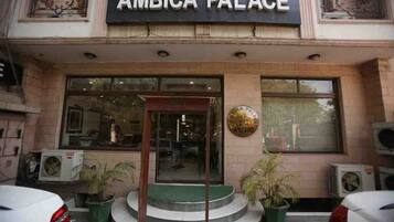 Front of property – evening/night