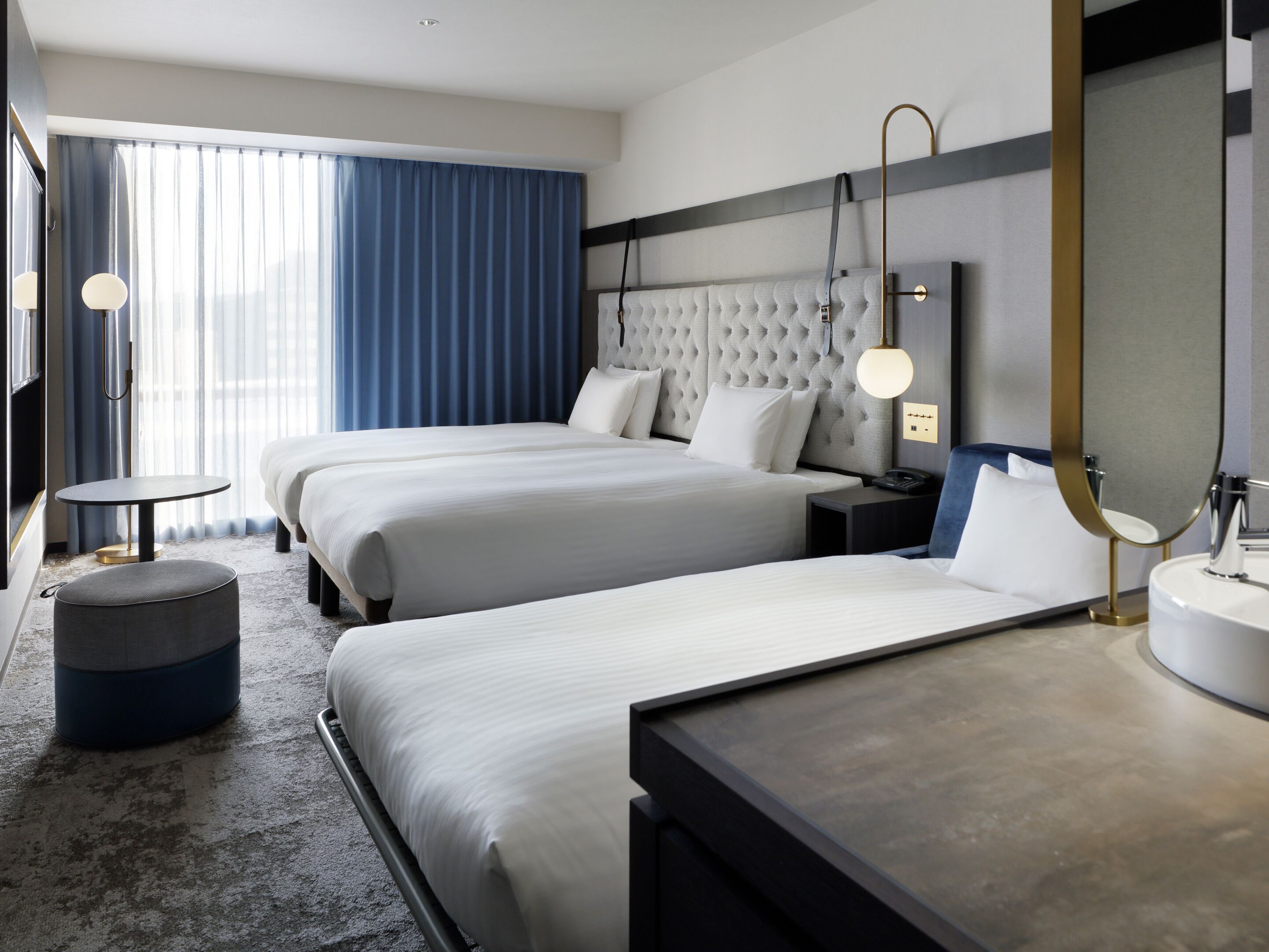 Superior-værelse - ikke-ryger (2 beds (+ extra) , Shower) | Pengeskab på værelset, gratis Wi-Fi, sengetøj