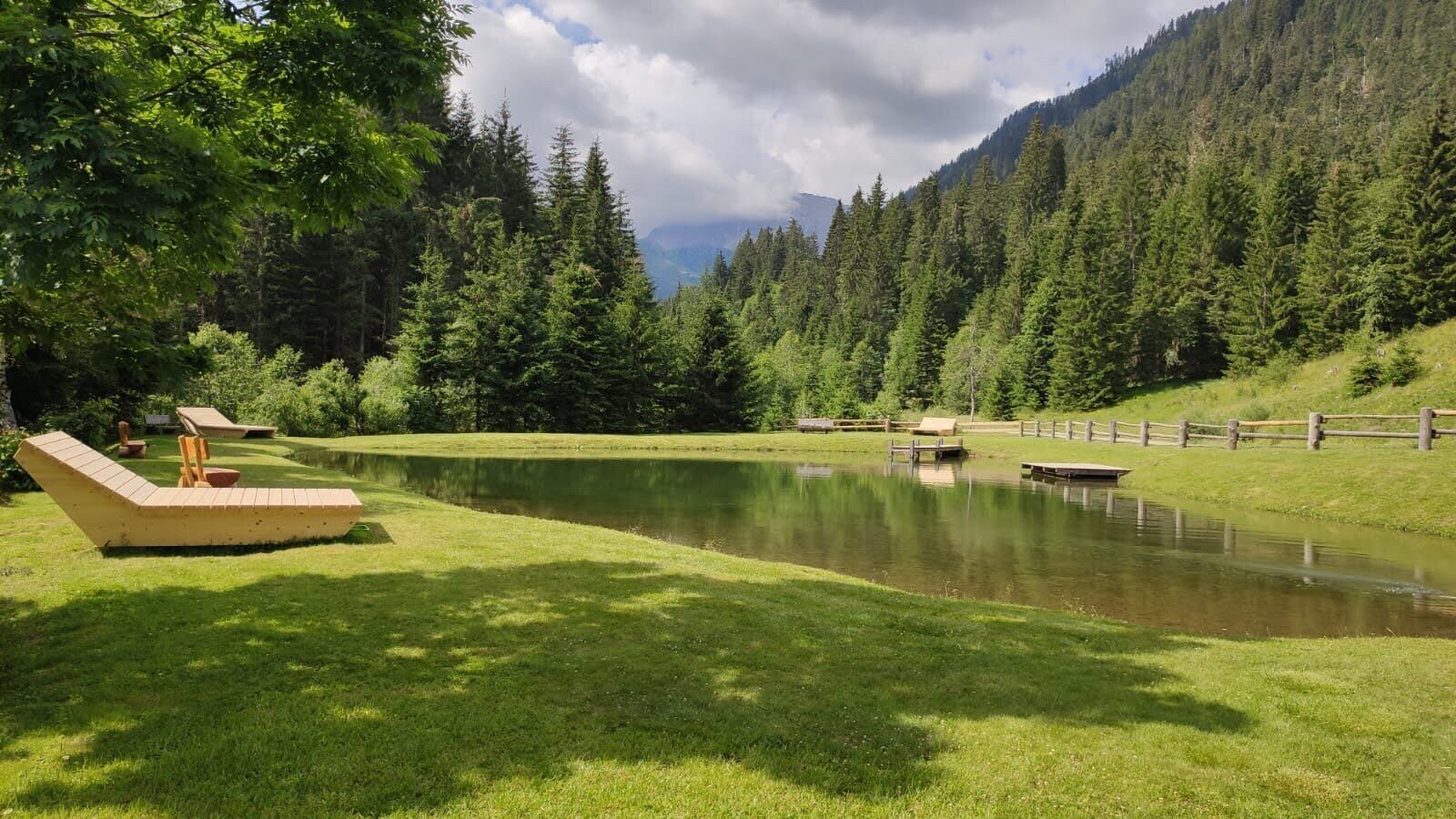 Blick auf die Umgebung