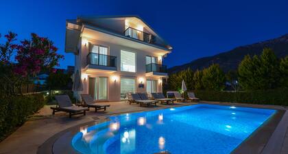 4 Schlafzimmer Panorama Villen Villa E zu vermieten in Ölüdeniz Fethiye