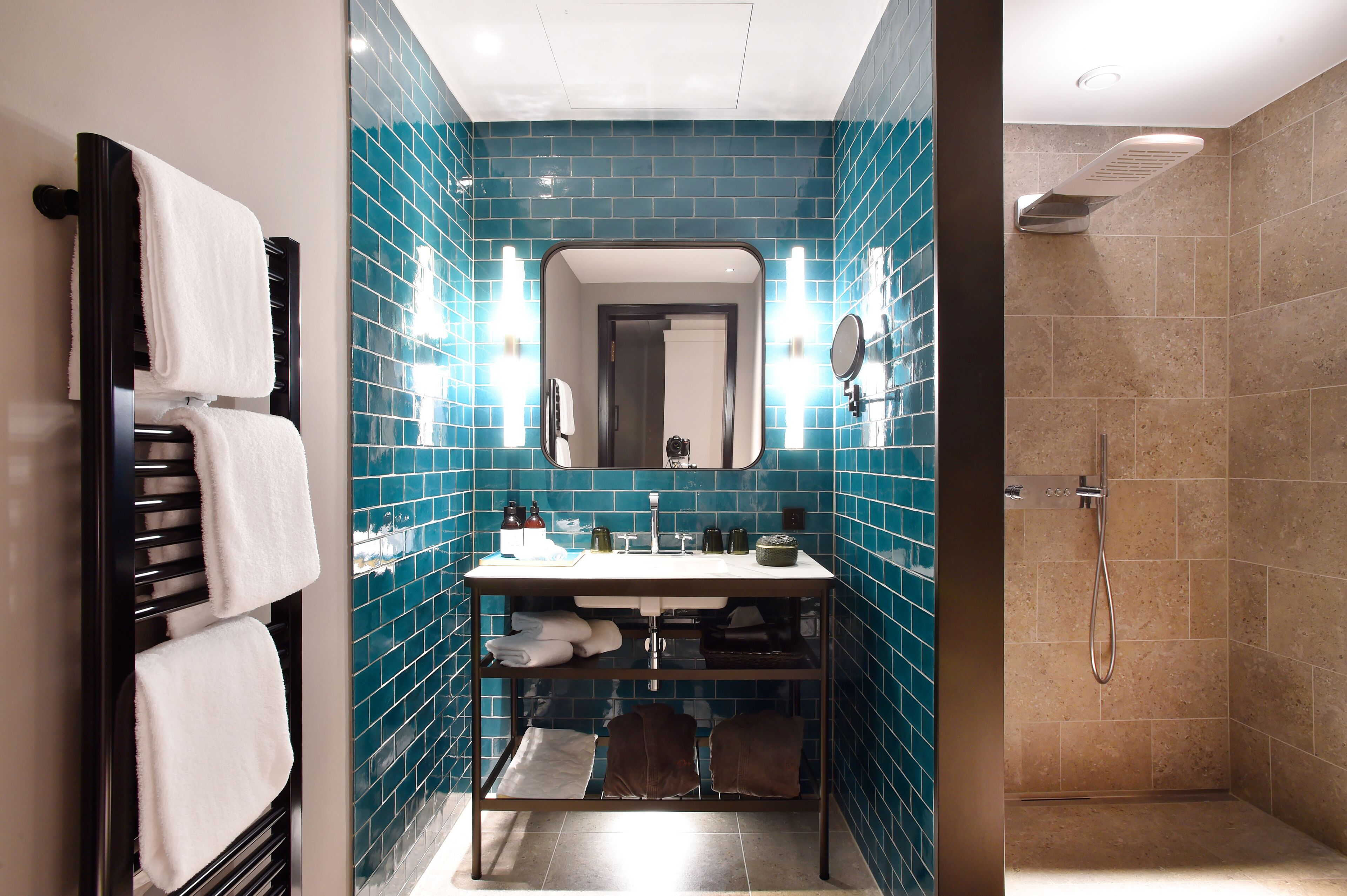 suite (family suite garden) | bathroom | free toiletries, hair dryer, bathrobes, towels