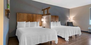 Premium Studio, 2 Queen Beds, Non Smoking, Refrigerator (Microwave) | Premium bedding, desk, iron/ironing board, bed sheets - Extended Stay America Premier Suites Savannah Pooler (Pooler)