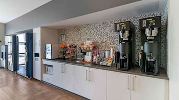 Free daily on-the-go breakfast