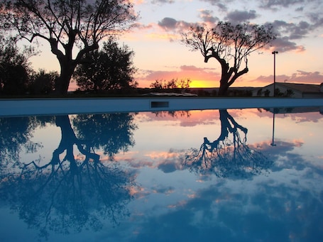 Seasonal outdoor pool