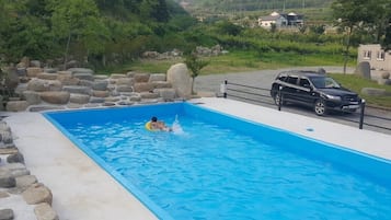 Seasonal outdoor pool