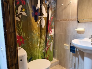 Ducha, toallas