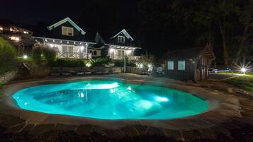 Front of property – evening/night