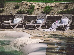 Seasonal outdoor pool, open 10:00 AM to 8:00 PM, pool loungers - Górska Legenda Apartamenty & Domki (Szczyrk)