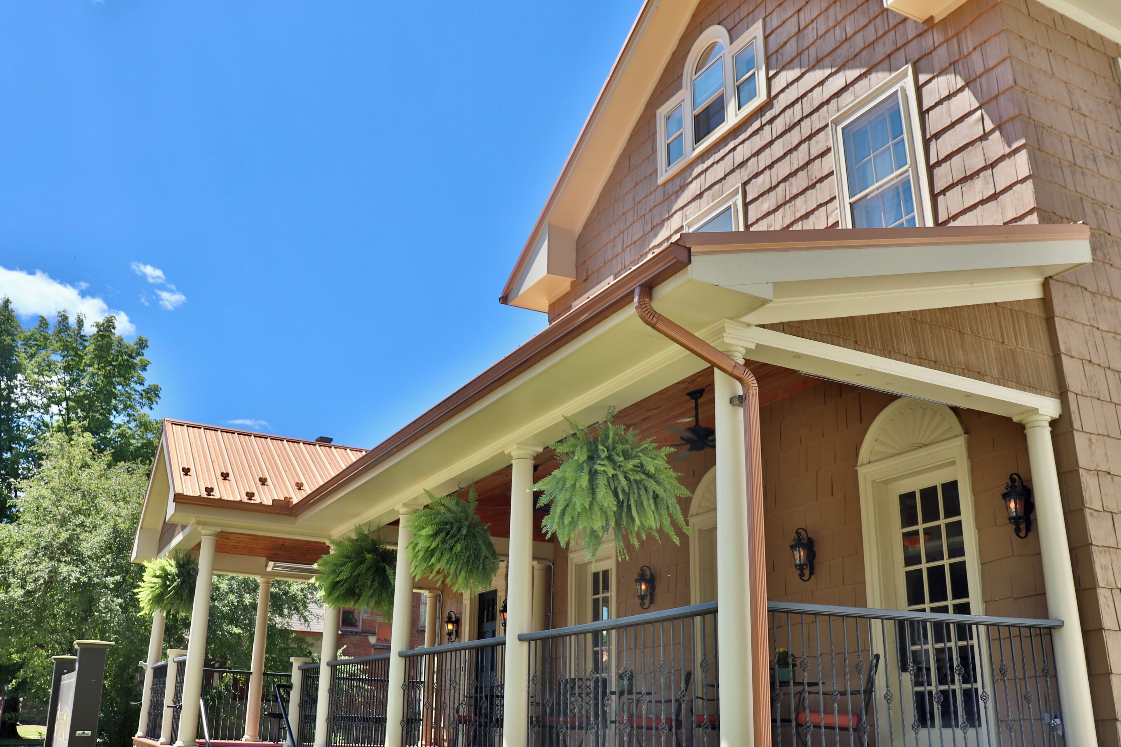 Fassade der Unterkunft