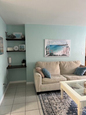 Smart TV, DVD player, toys, books