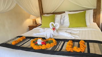 Vila, 1 kamar tidur, kolam renang pribadi | 1 kamar tidur, bantalan ekstra lembut, minibar, dan brankas