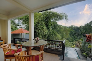 Villa, 1 Bedroom, Private Pool (Infinity Villa) | Terrace/patio - Kaja Villa (Payangan)