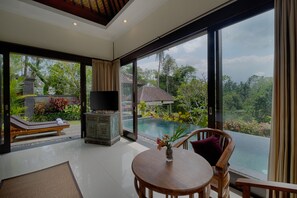 Deluxe Villa, Private Pool | View from room - Kaja Villa (Payangan)