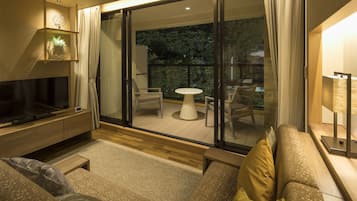 Værelse med 2 enkeltsenge - 2 soveværelser - ikke-ryger - terrasse | Dundyner, pengeskab på værelset, mørklægningsgardiner, gratis Wi-Fi