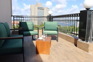 Junior Suite, 1 Bedroom, Partial Sea View | Terrace/patio - Riva Hotel Taksim (Istanbul)