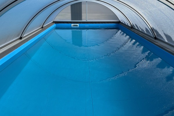 Pool bei 28 Grad