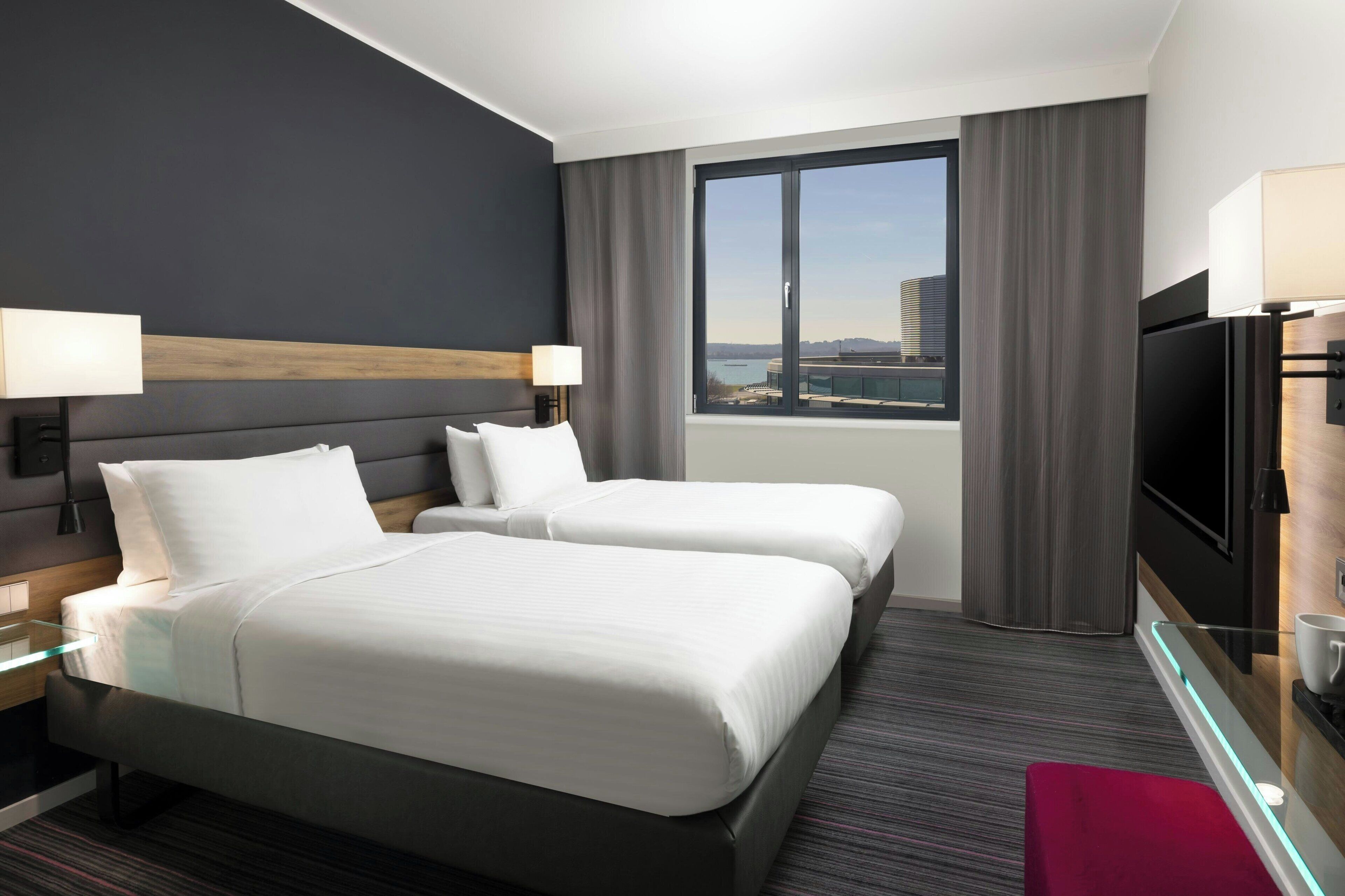 room, 2 single beds, non smoking | 1 bedroom, desk, laptop workspace, blackout curtains